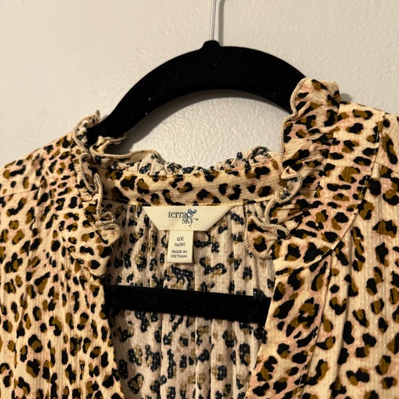 Terra & Sky | Animal-Print House Dress - Picture 6 of 9